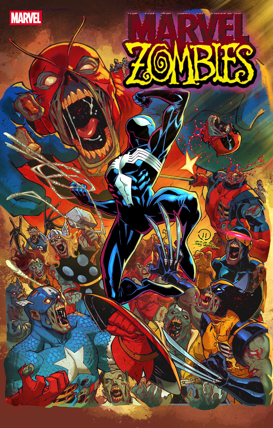 Marvel Zombies Red Band #5 Joey Vasquez Variant [Polybagged]