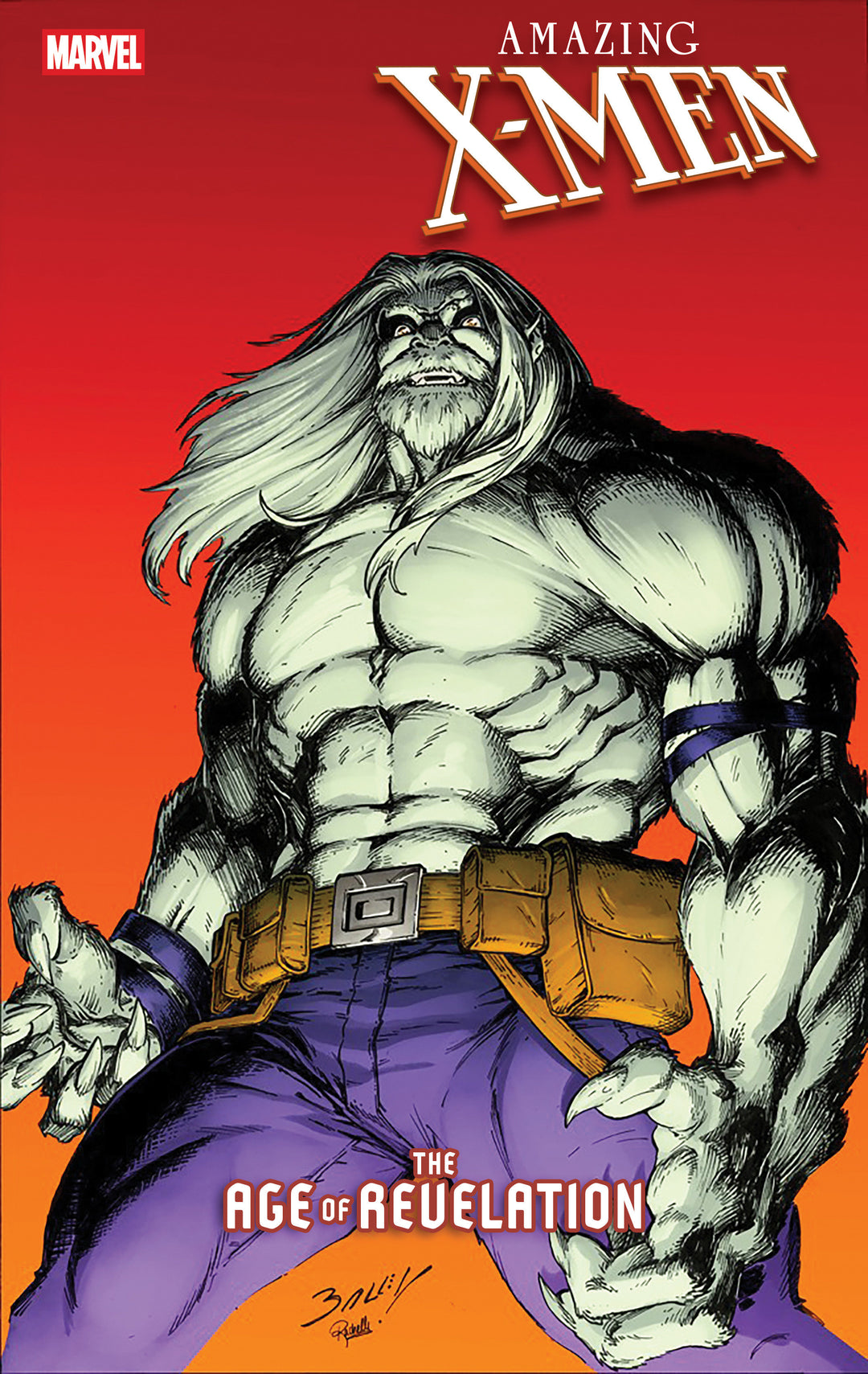Amazing X-Men (2025) #1 [Age of Revelation] Mark Bagley Beast Variant