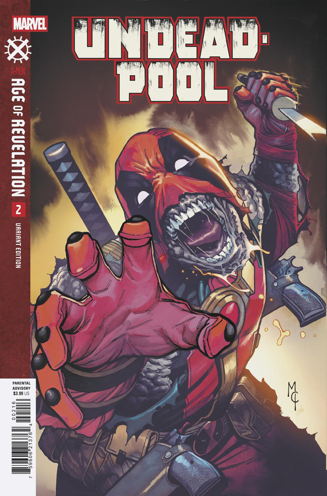 Undeadpool #2 [Age of Revelation] Variant (1:25) Martin Coccolo Edition