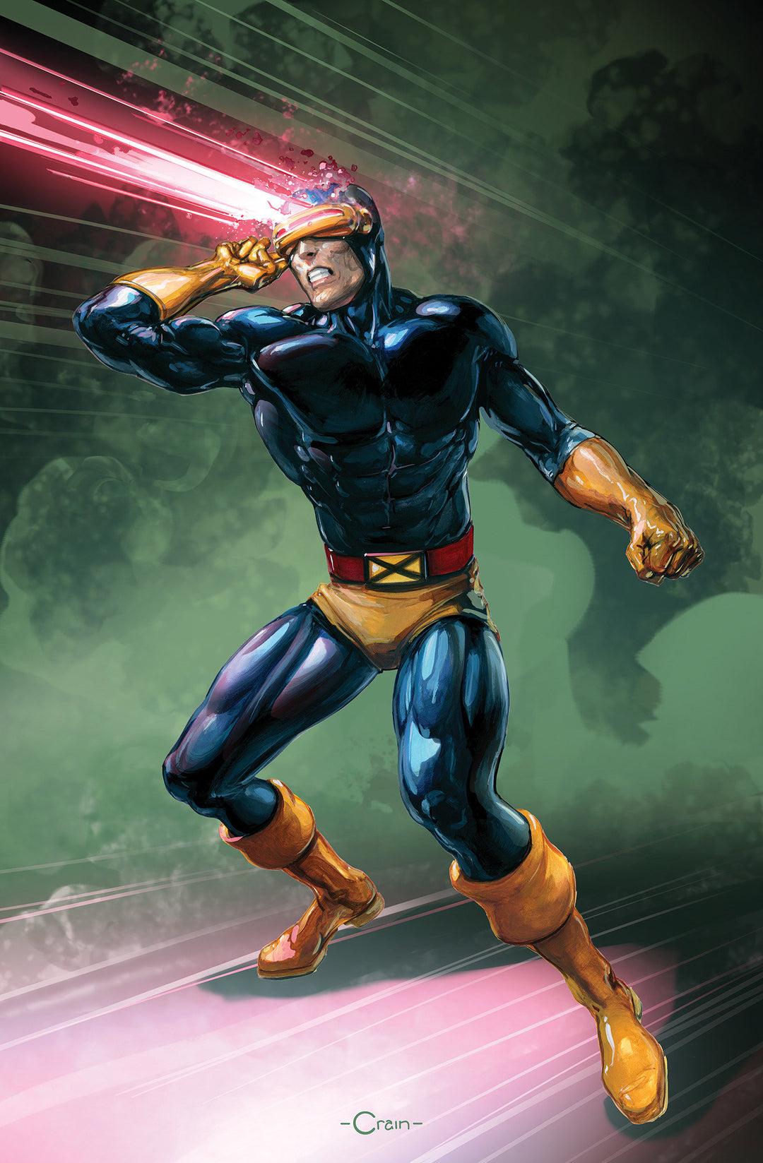 Cyclops (2026) #1 Variant (1:50) Clayton Crain Full Art Virgin Edition