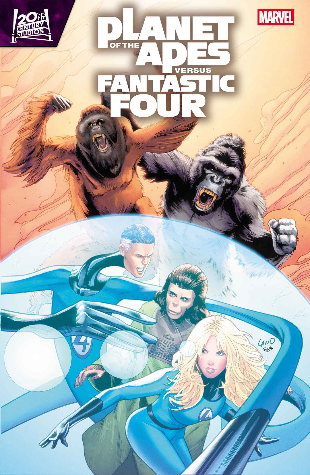 Planet Of The Apes vs Fantastic Four #3