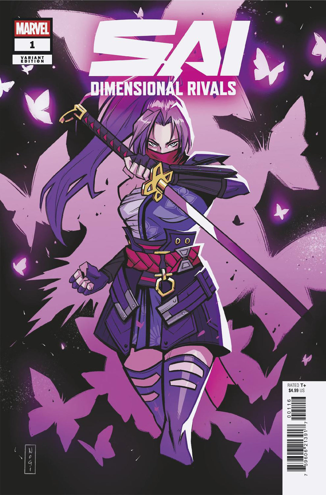 Sai Dimensional Rivals #1 Variant (1:25) Nogi San Edition