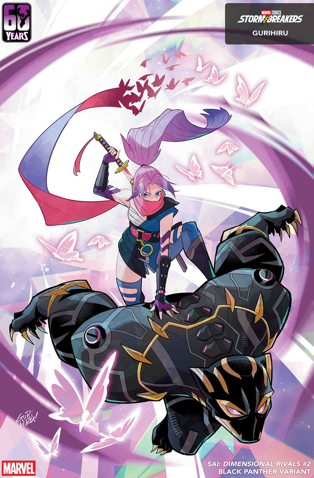 Sai Dimensional Rivals #2 Gurihiru Black Panther Variant