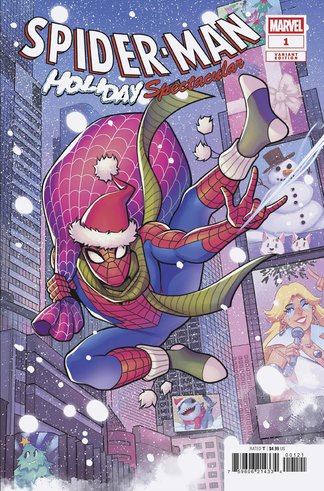 Spider-Man Holiday Spectacular (2025) #1 Kasia Nie Variant