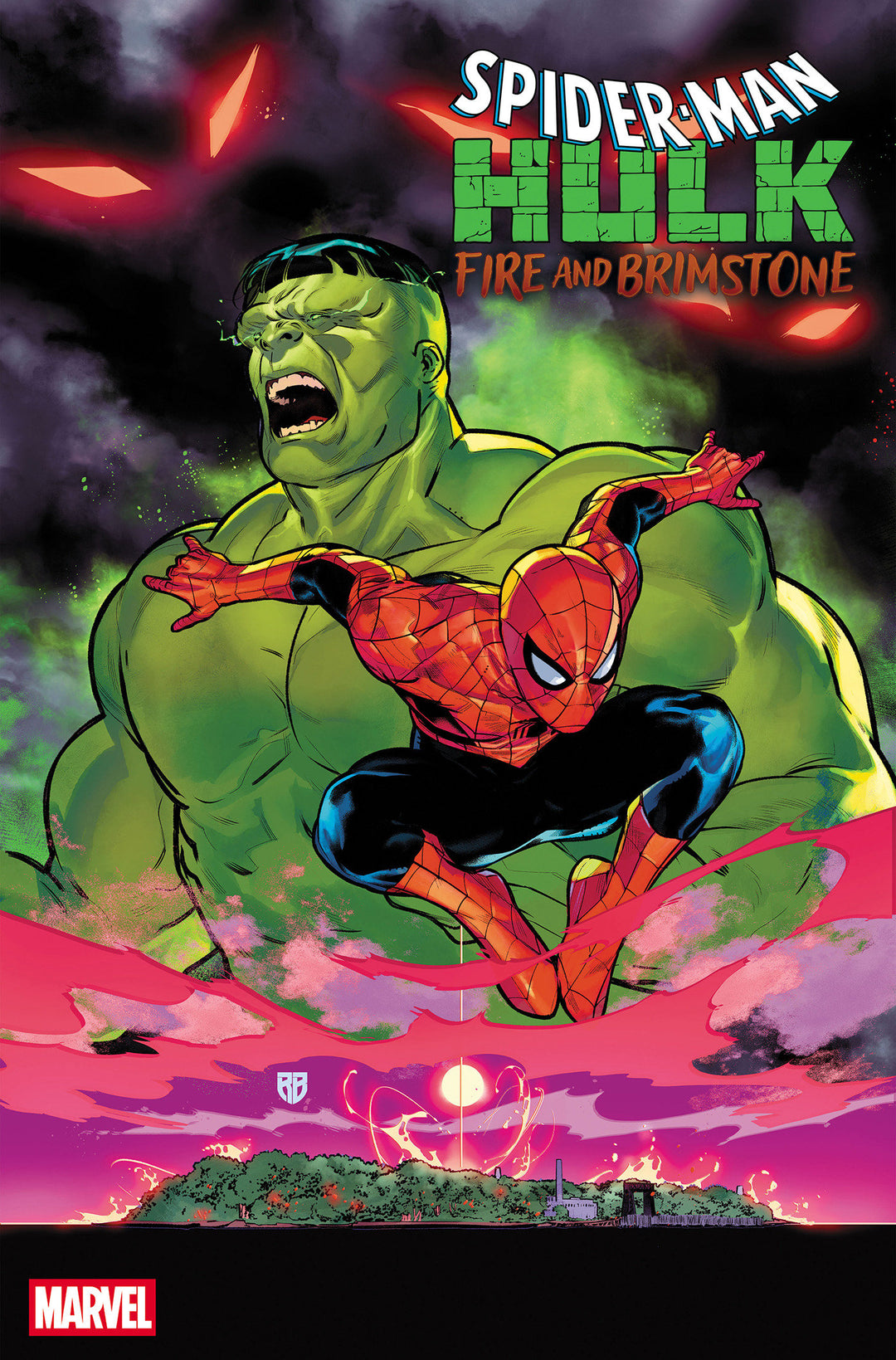 Spider-Man/Hulk Fire And Brimstone #3