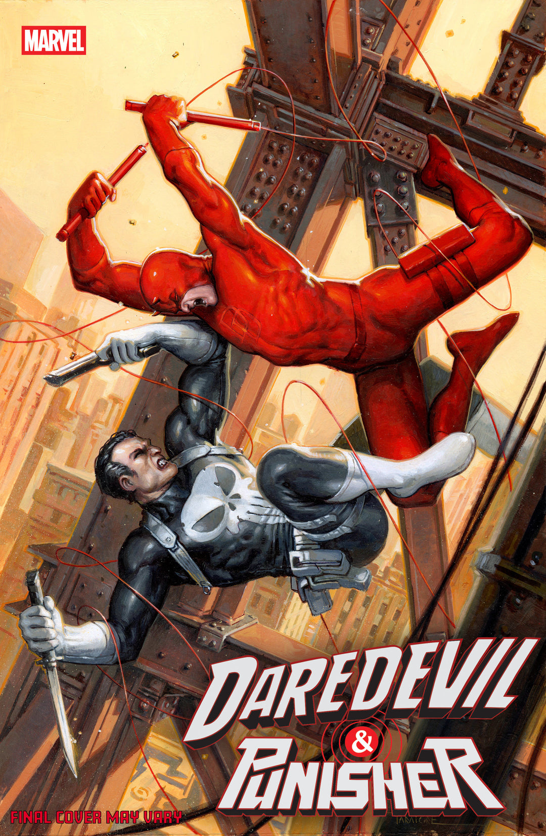Daredevil Punisher The Devil's Trigger #3 Davide Paratore Variant