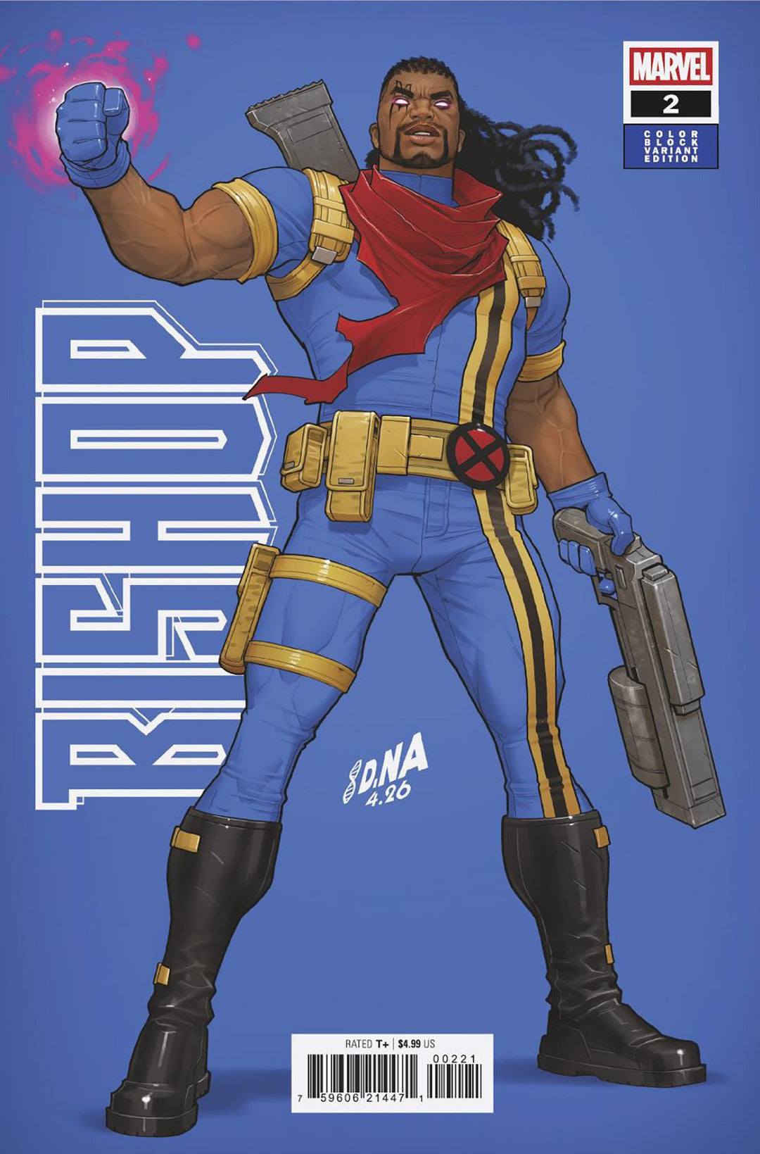Bishop (2026) #2 David Nakayama Color Block Blue Variant