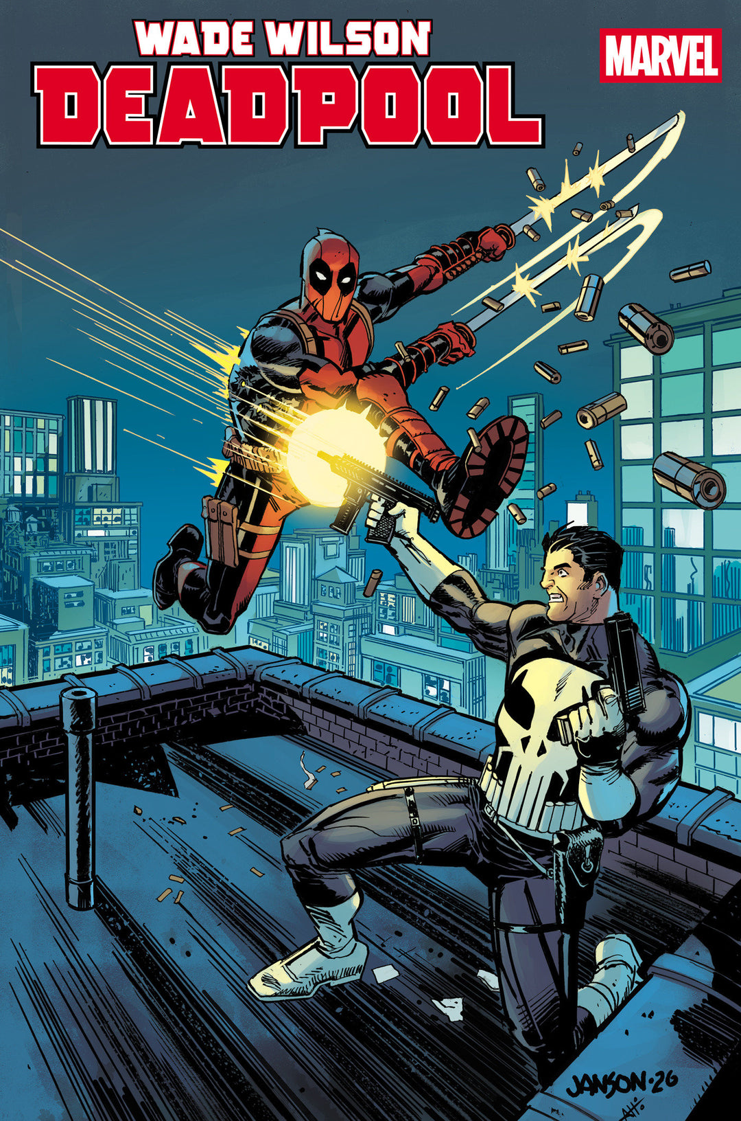 Wade Wilson Deadpool #9 [Big Guns] Klaus Janson Variant