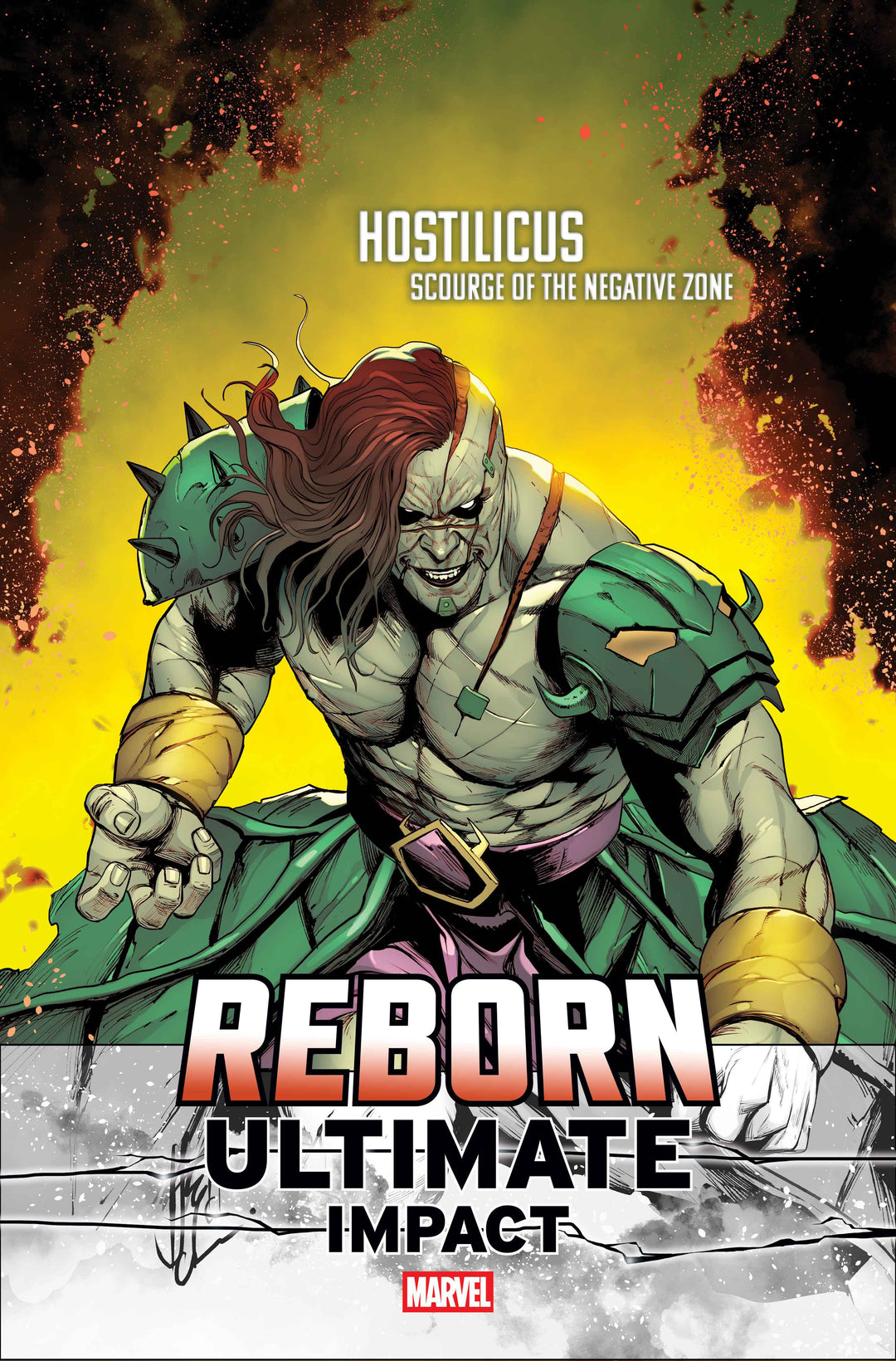 Ultimate Impact Reborn #1 Stefano Caselli Hostilicus First Appearance Variant B