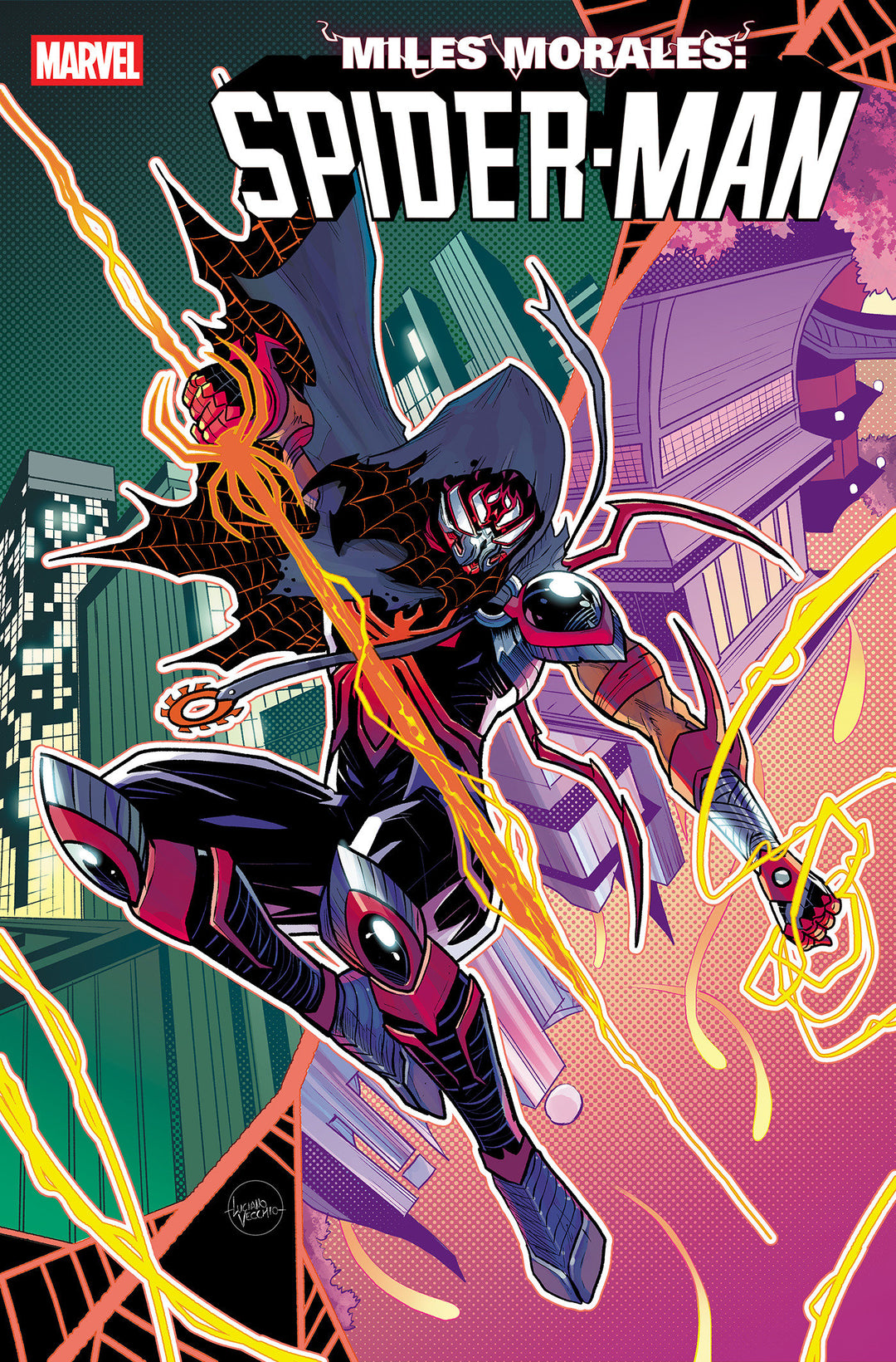 Miles Morales: Spider-Man (2026) #1 Luciano Vecchio Isekai Variant