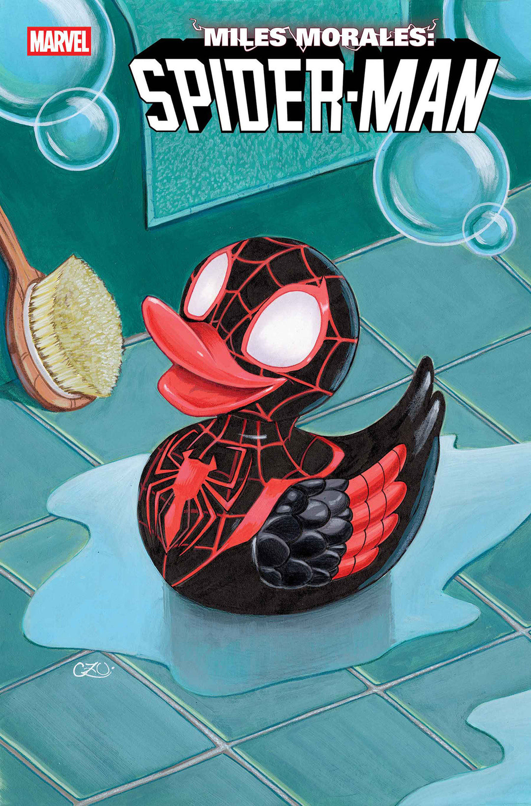 Miles Morales Spider-Man (2026) #1 Chrissie Zullo Marvel Duck Variant