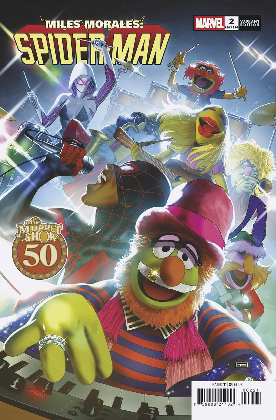 Miles Morales Spider-Man (2026) #2 Taurin Clarke Muppets Variant