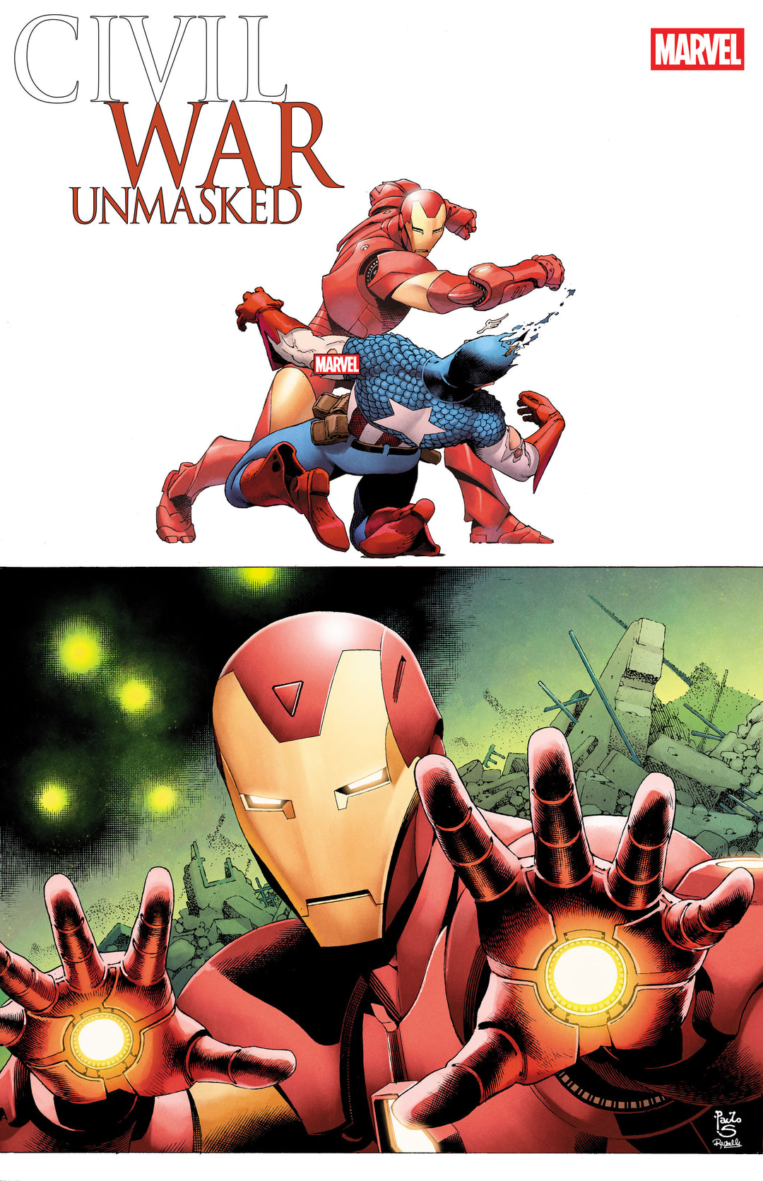 Civil War Unmasked #1 Paulo Siqueira 5 Part Connecting Variant