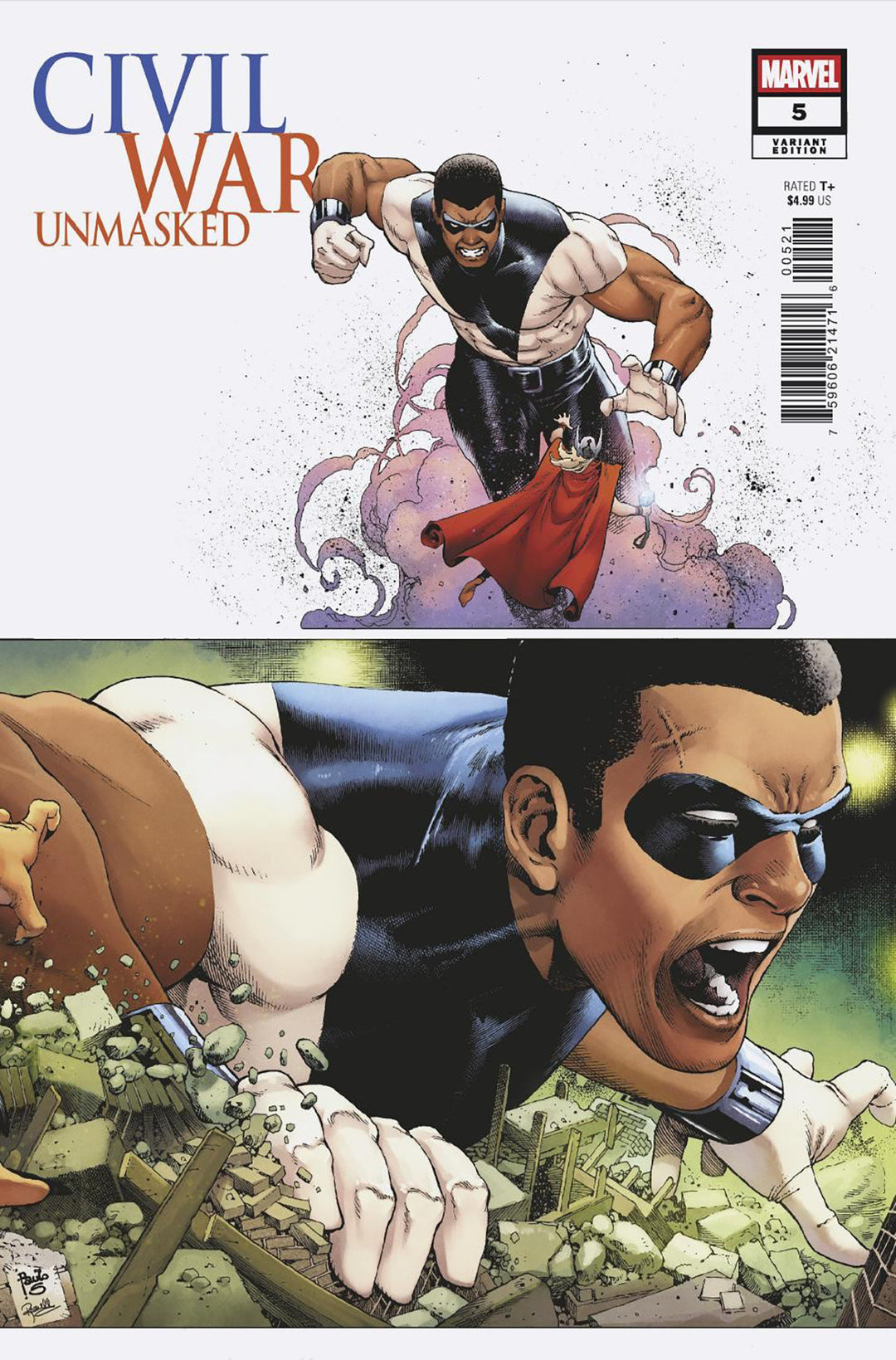 Civil War Unmasked #5 Paulo Siqueira 5 Part Connecting Variant