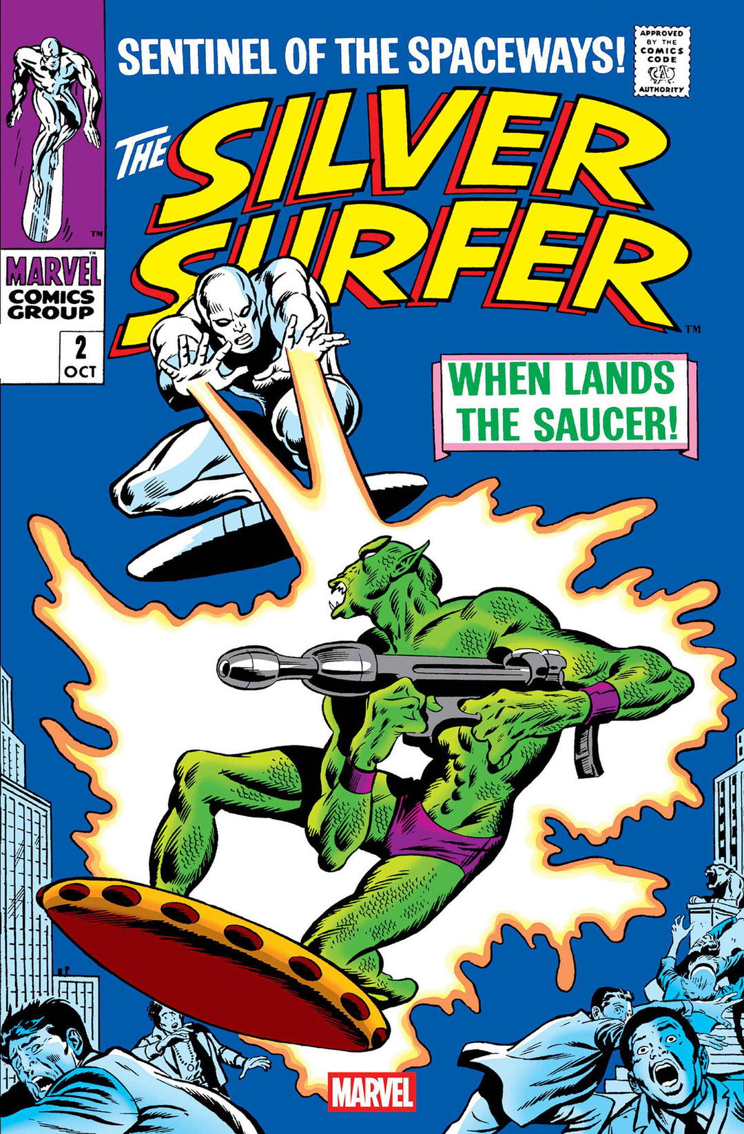 Silver Surfer (1968) #2 Facsimile Edition Foil Variant