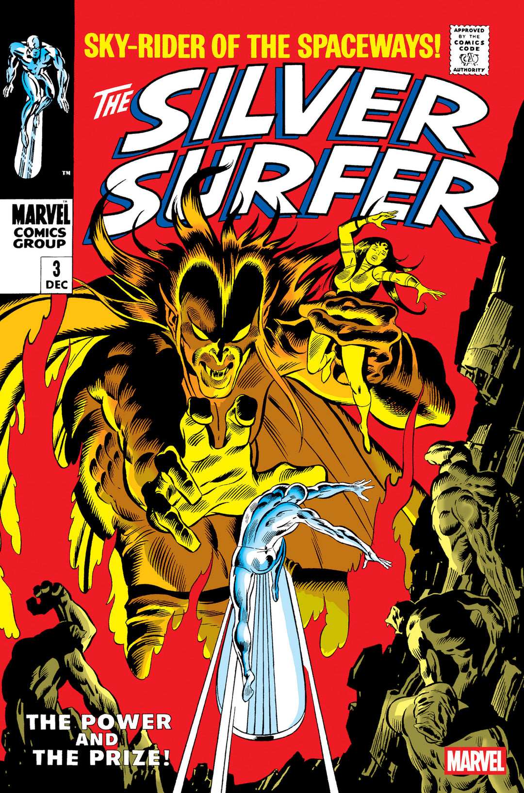 Silver Surfer (1968) #3 Facsimile Edition Foil Variant