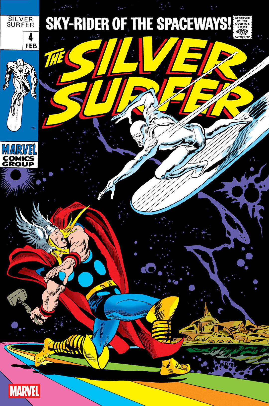 Silver Surfer (1968) #4 Facsimile Edition Foil Variant