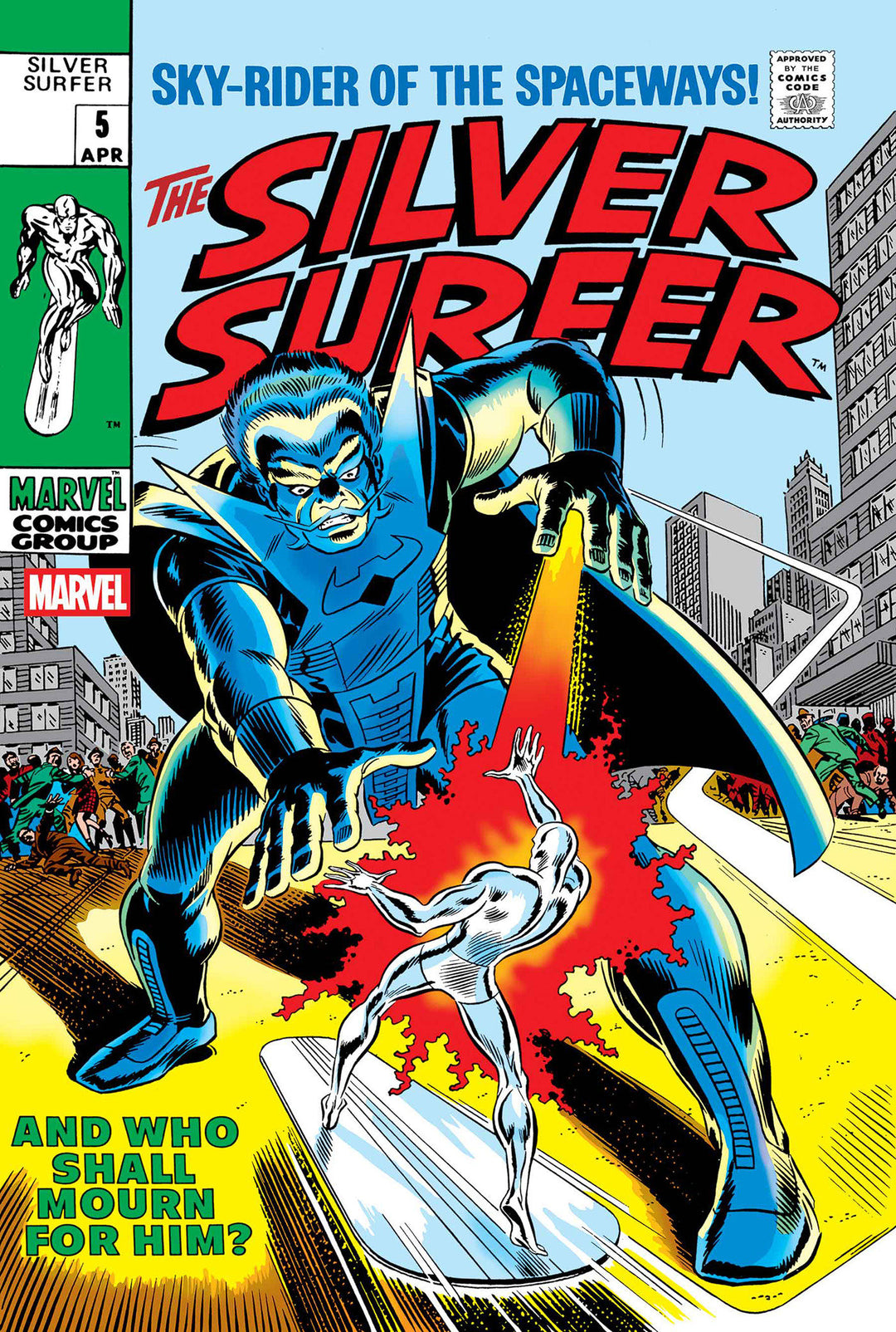 Silver Surfer (1968) #5 Facsimile Edition Foil Variant