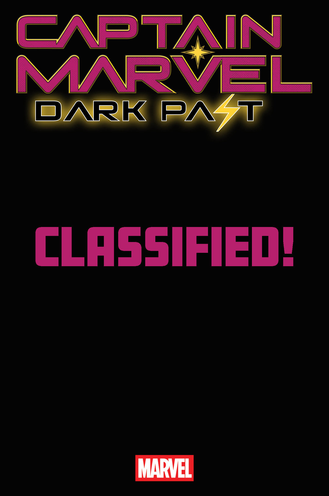 Captain Marvel Dark Past #3 Classified Artist Magic: The Gathering Variant