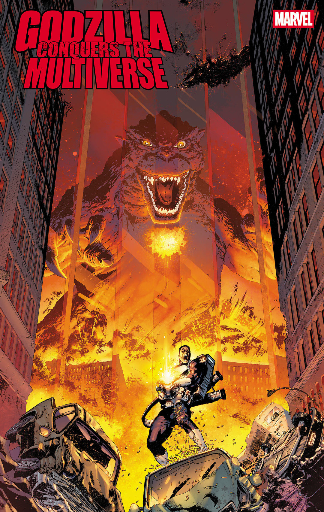 Godzilla Conquers The Multiverse #2 Tony Parker Variant