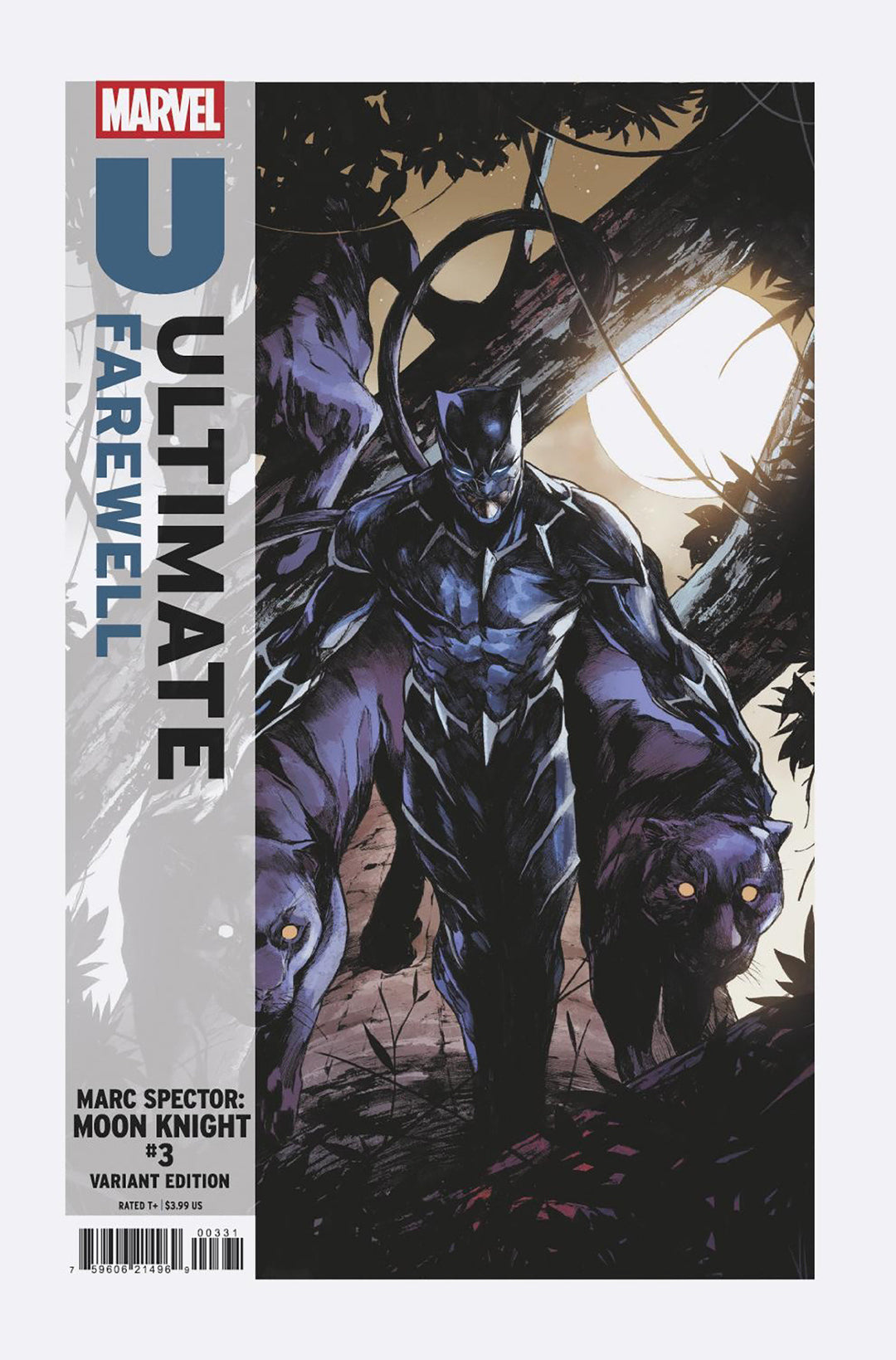 Marc Spector Moon Knight (2026) #3 Alessandro Cappuccio Ultimate Farewell Variant
