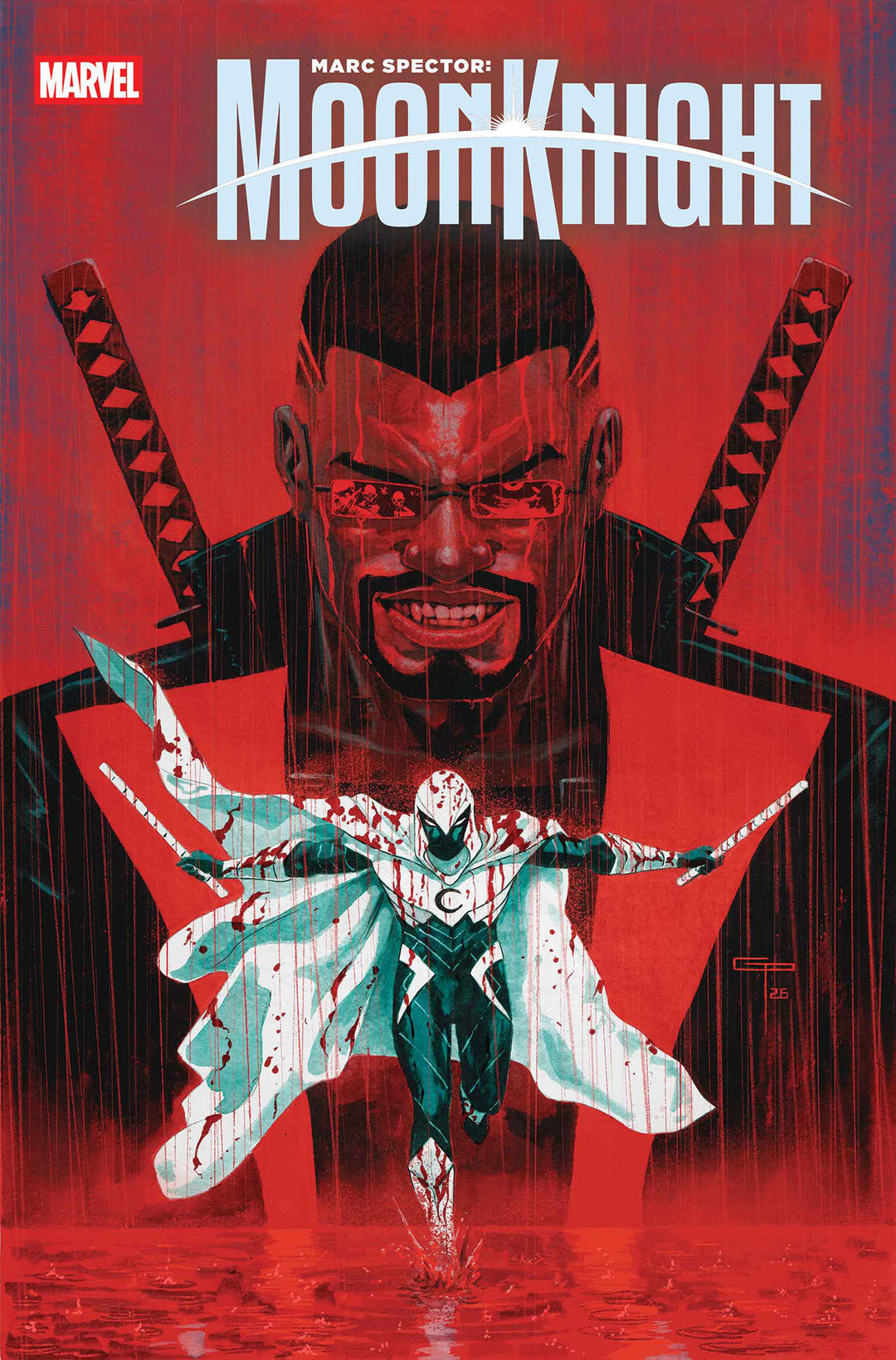 Marc Spector Moon Knight (2026) #6 Variant (1:25) German Peralta Edition