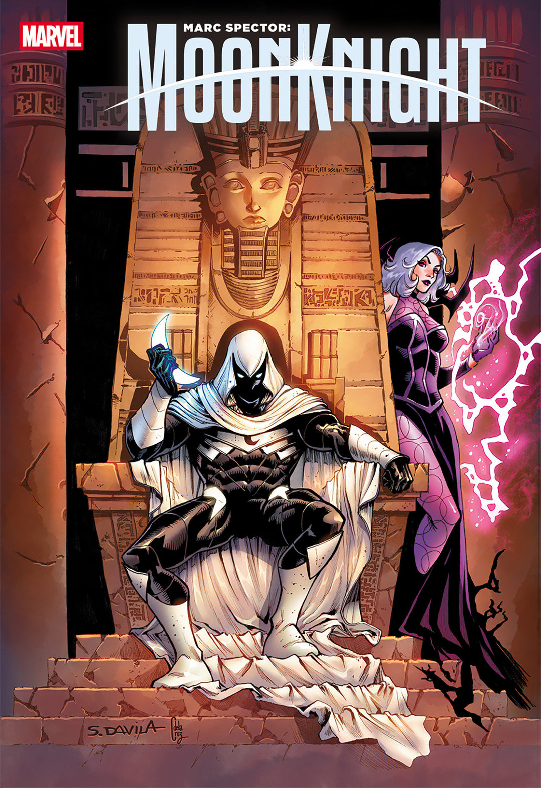 Marc Spector Moon Knight (2026) #7 Sergio Davila Variant