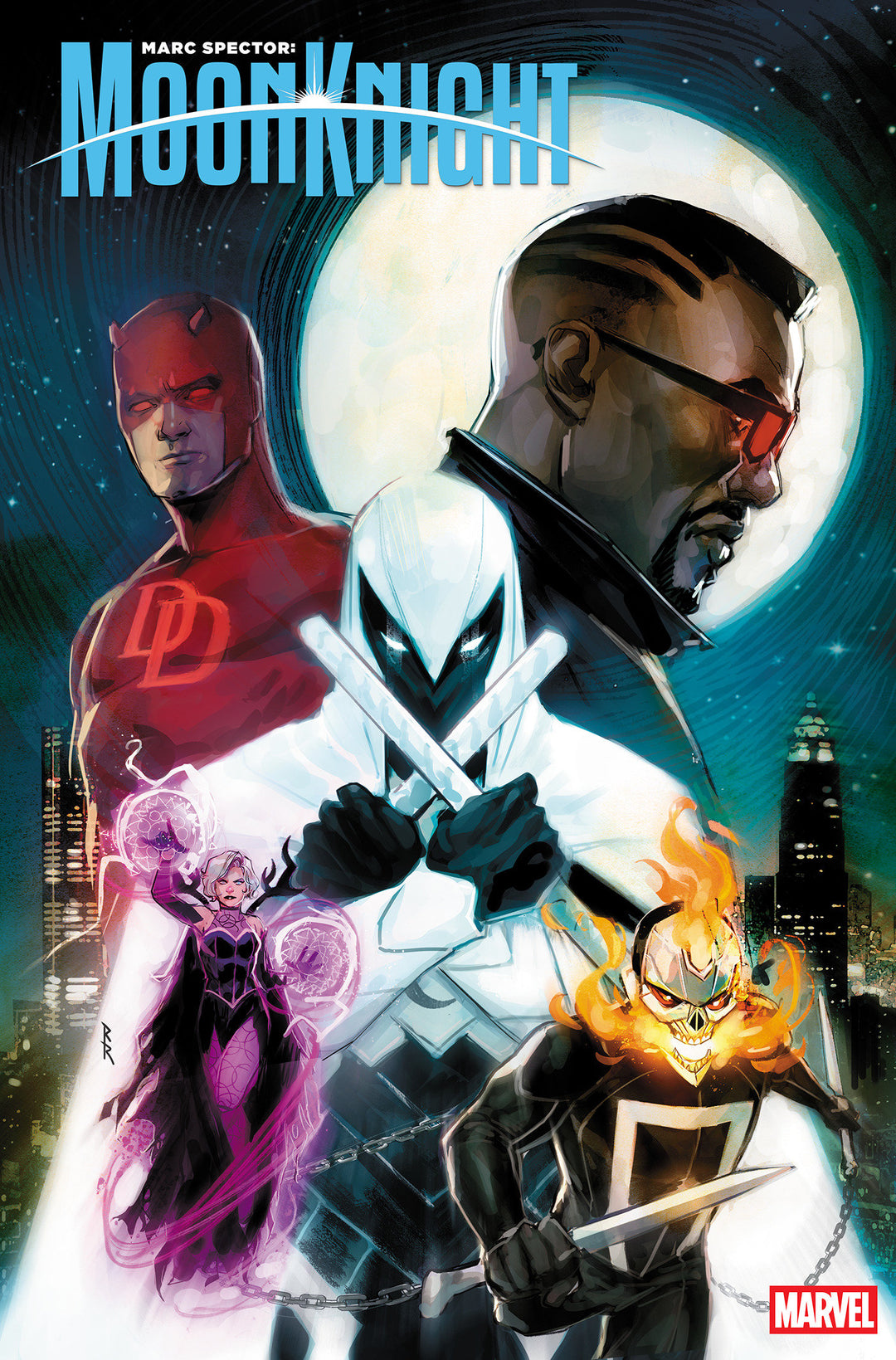 Marc Spector: Moon Knight (2026) #8 1:25 Rod Reis Variant