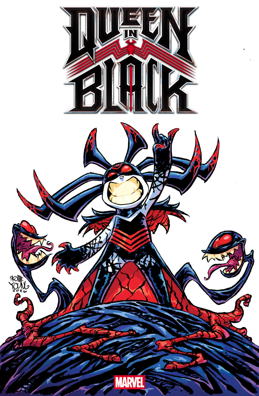 Queen In Black #1 [Queen In Black] Skottie Young Variant