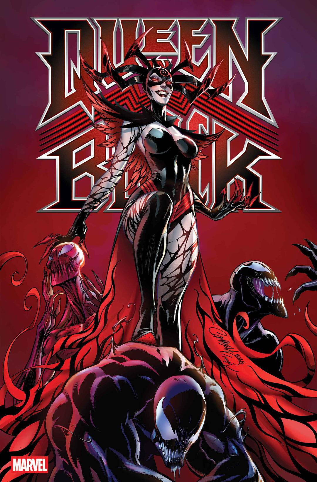 Queen In Black #1 [Queen In Black] J. Scott Campbell Variant