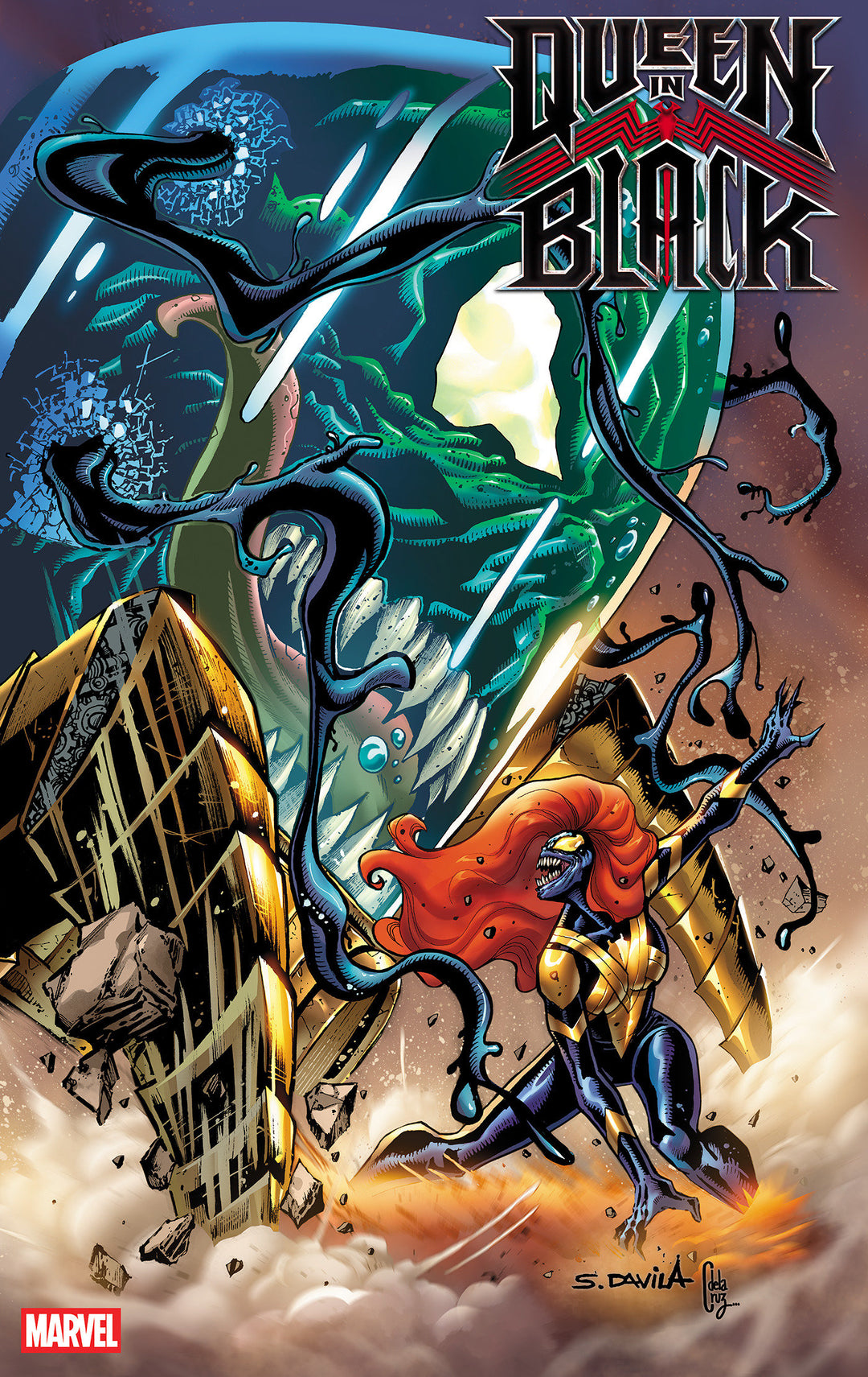 Queen In Black #3 [Queen in Black] Variant (1:25) Sergio Davila Edition