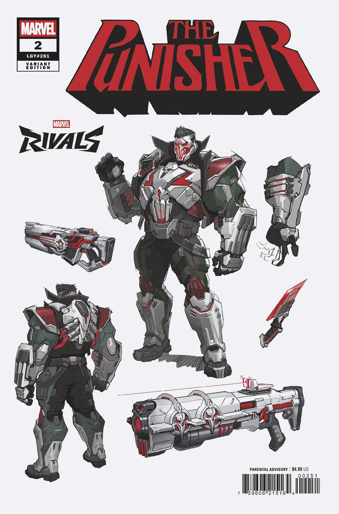 Punisher (2026) #2 Netease Games Marvel Rivals Variant