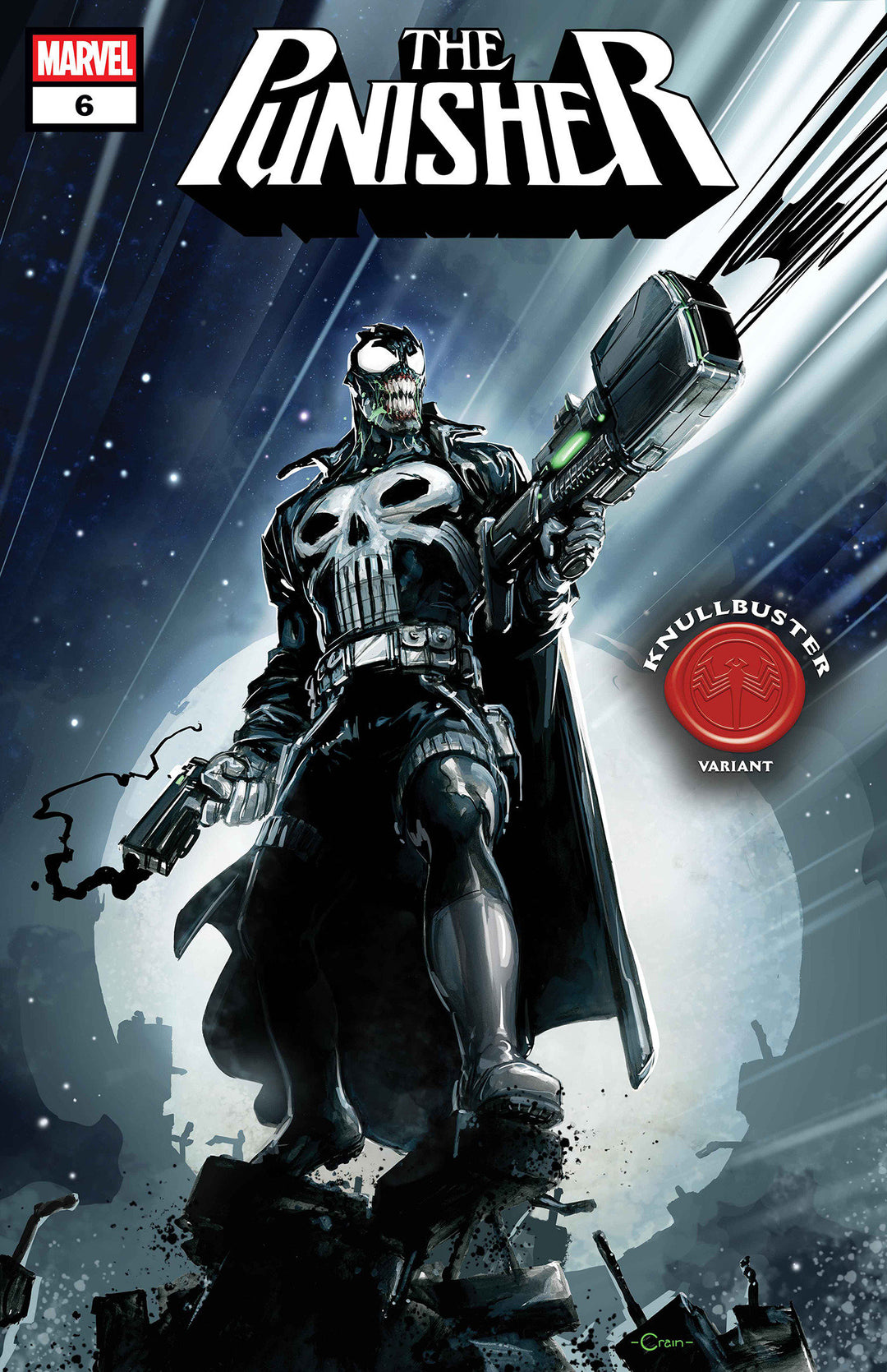 Punisher (2026) #6 Clayton Crain Knullbuster Variant