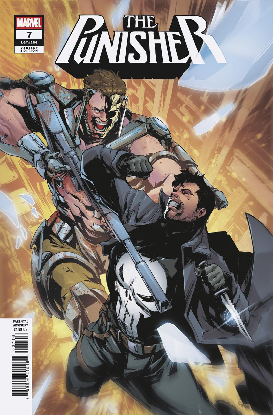 Punisher (2026) #7 Variant (1:25) Paolo Villanelli Edition
