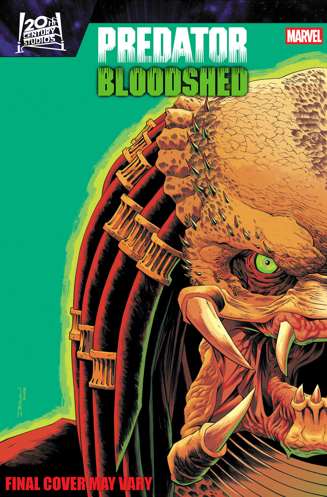 Predator Bloodshed #4 Declan Shalvey Variant