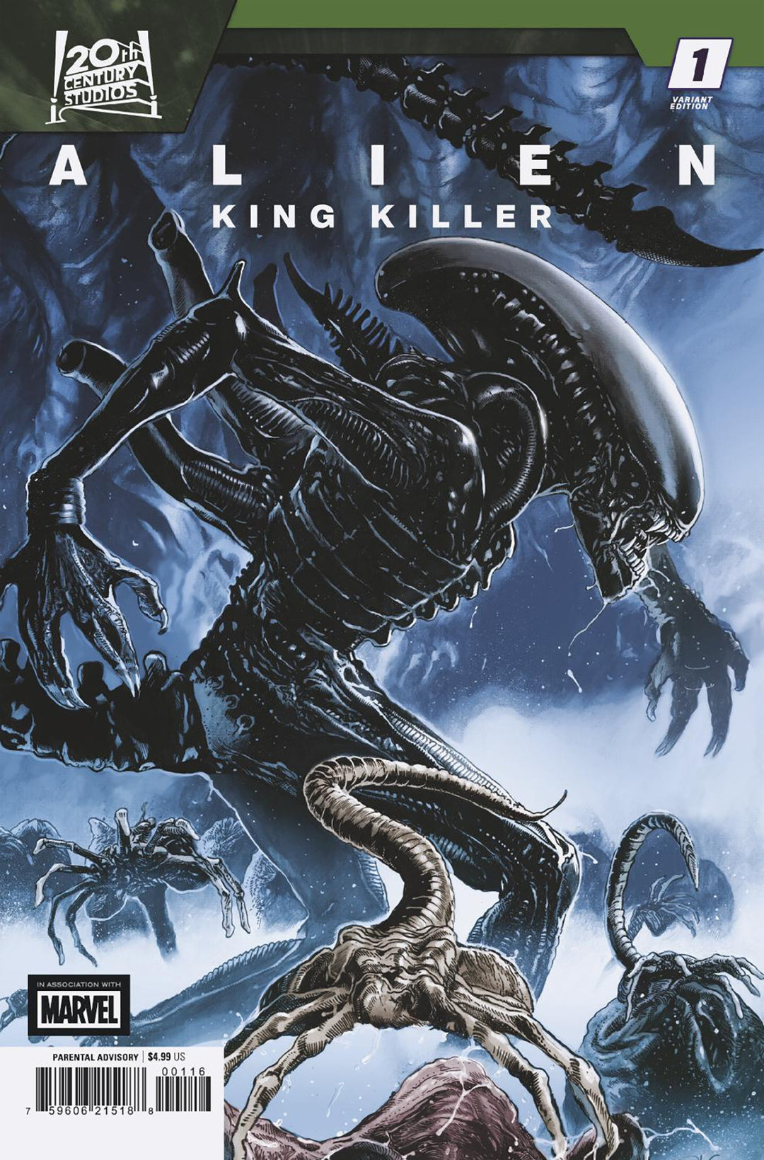 Alien King Killer #1 Variant (1:25) Carlos Magno Edition