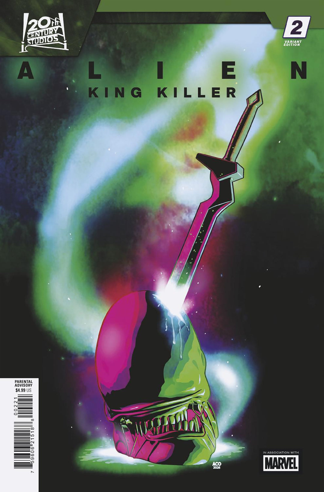 Alien King Killer #2 Aco Variant