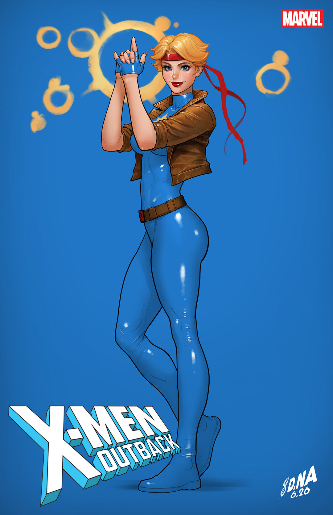 X-Men Outback #2 David Nakayama Color Block Blue Variant