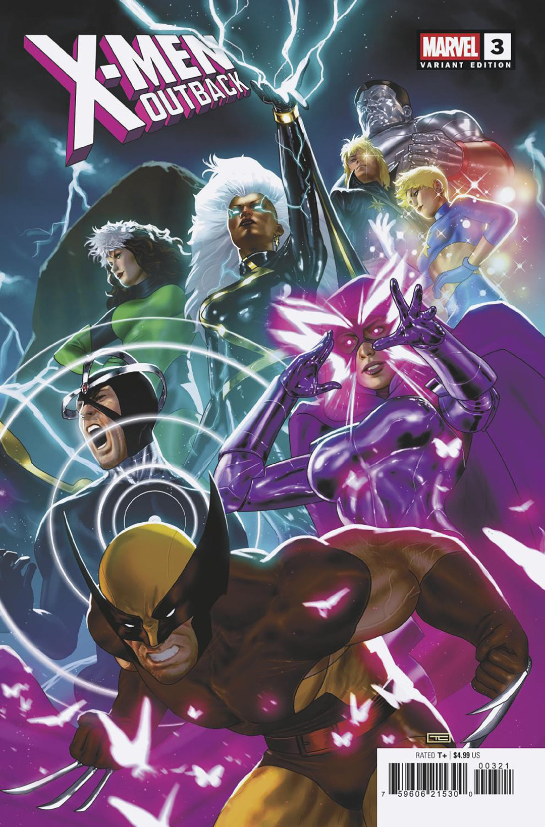 X-Men Outback #3 Taurin Clarke Variant