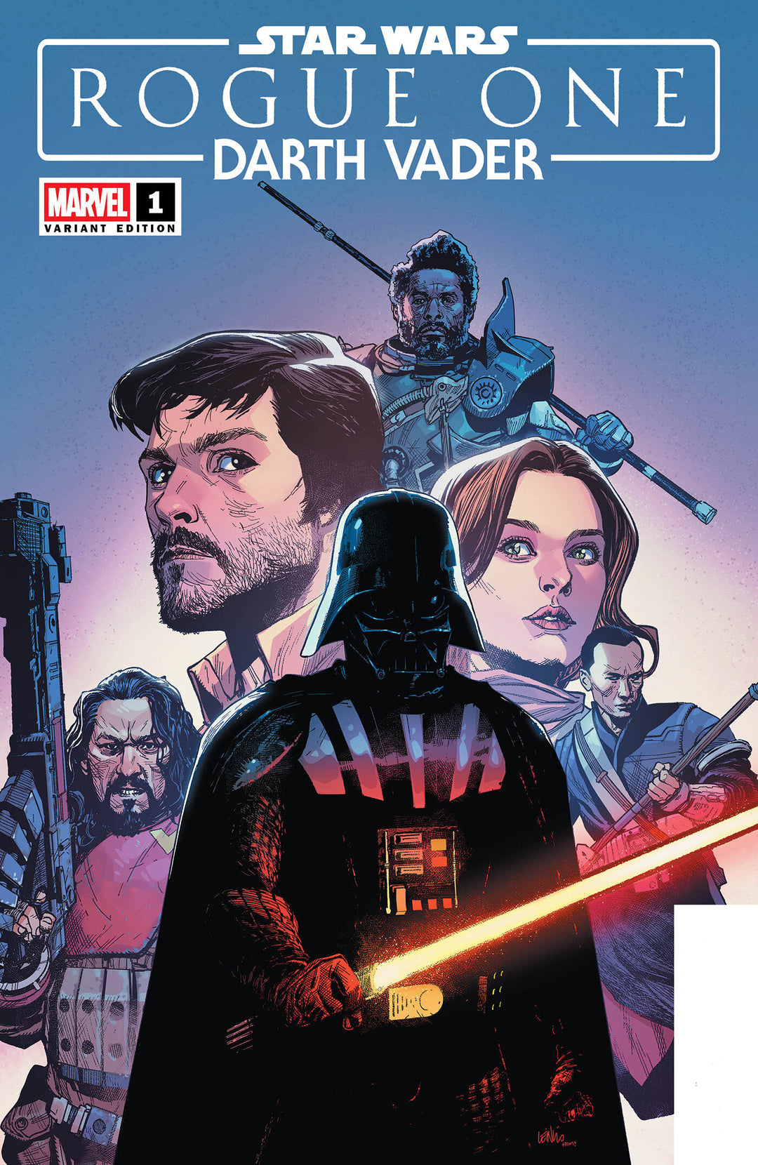 Star Wars Rogue One Darth Vader #1 (1:25) Leinil Yu Variant