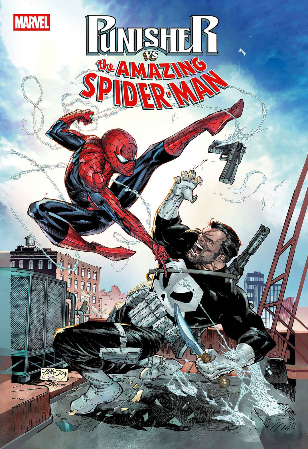 Punisher vs Spider-Man #1 Variant (1:25) Netho Diaz Edition