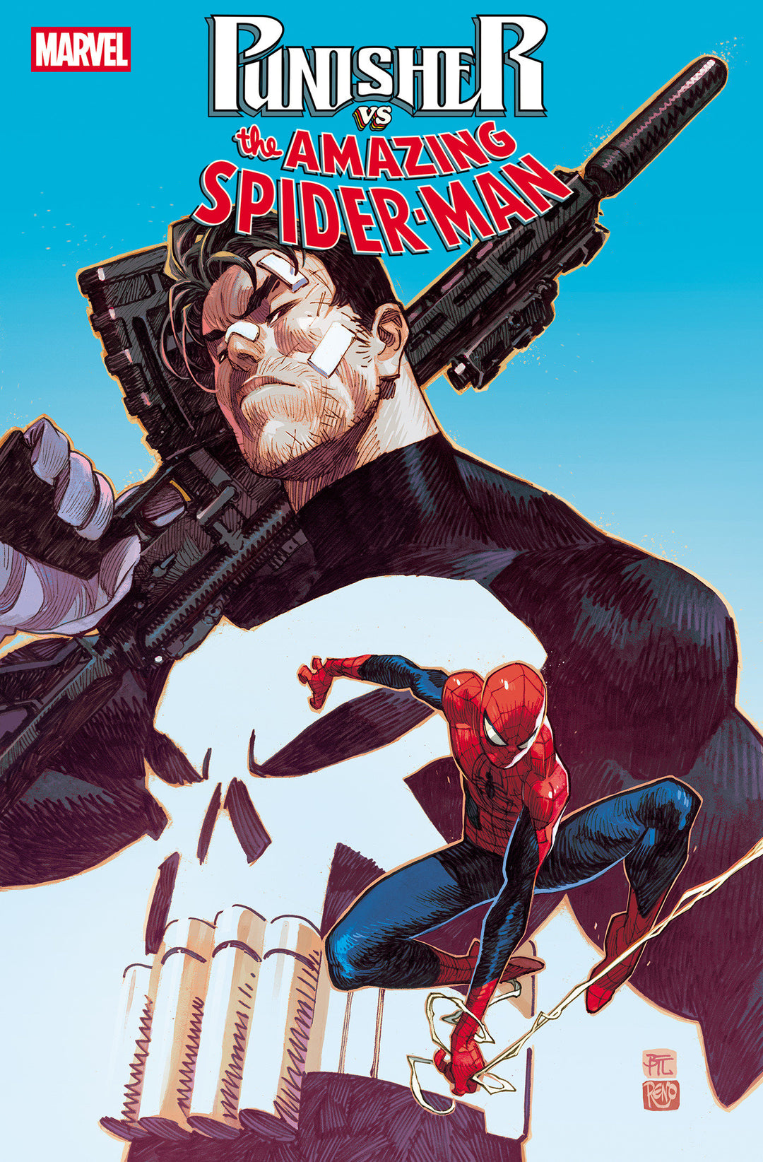 Punisher vs Spider-Man #1 Dike Ruan Variant