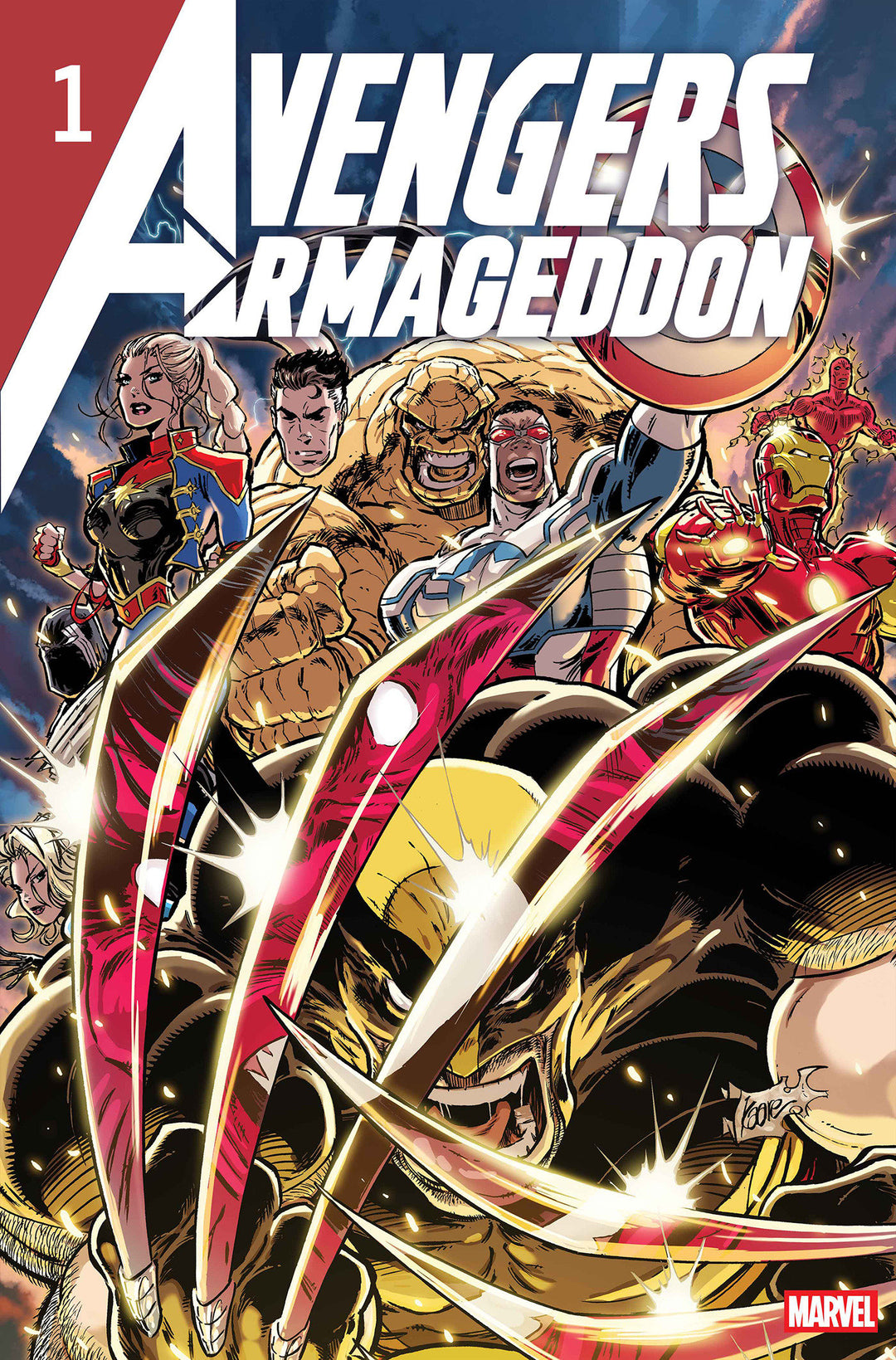 Avengers Armageddon #1 Variant (2nd Printing) Kaare Andrews Edition