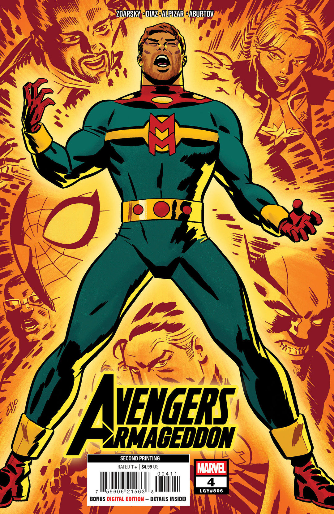 Avengers Armageddon #4 Michael Cho 2nd Printing Variant