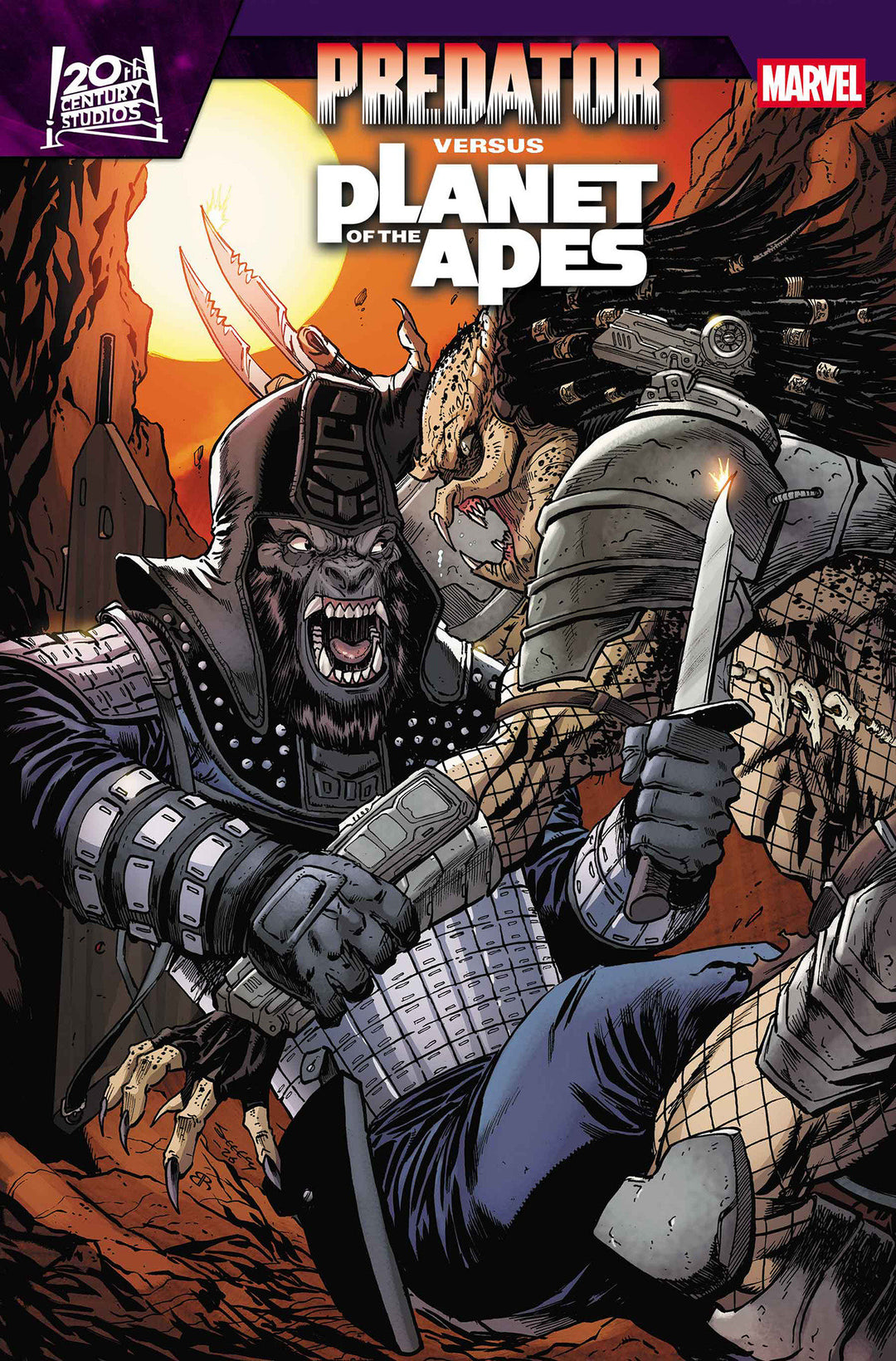 Predator vs The Planet Of The Apes #1 Tim Seeley Variant