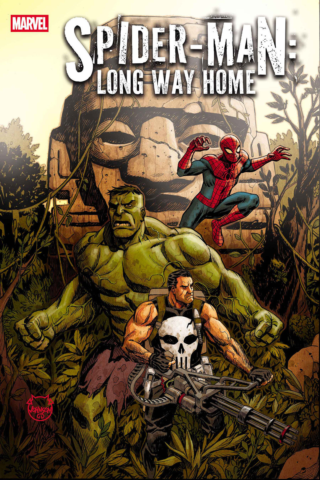 Spider-Man Long Way Home #1 Dave Johnson Foil Variant