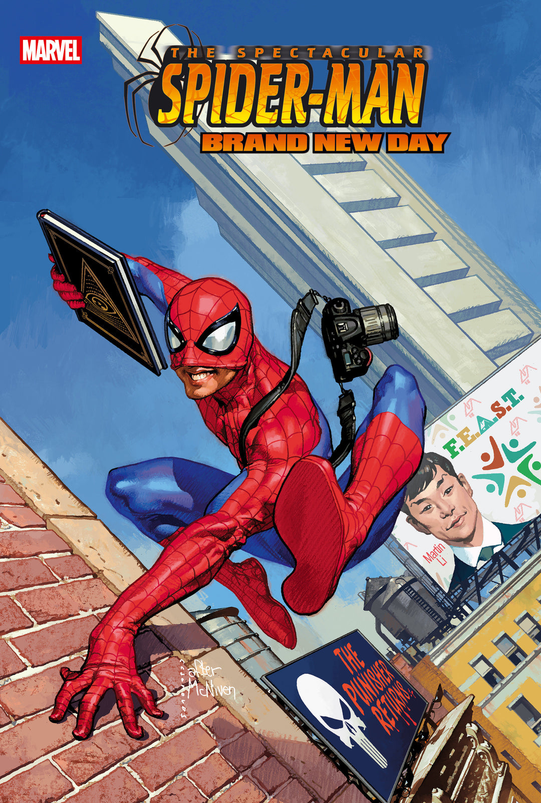 Spectacular Spider-Man Brand New Day #1 Josemaria Casanovas Homage Variant