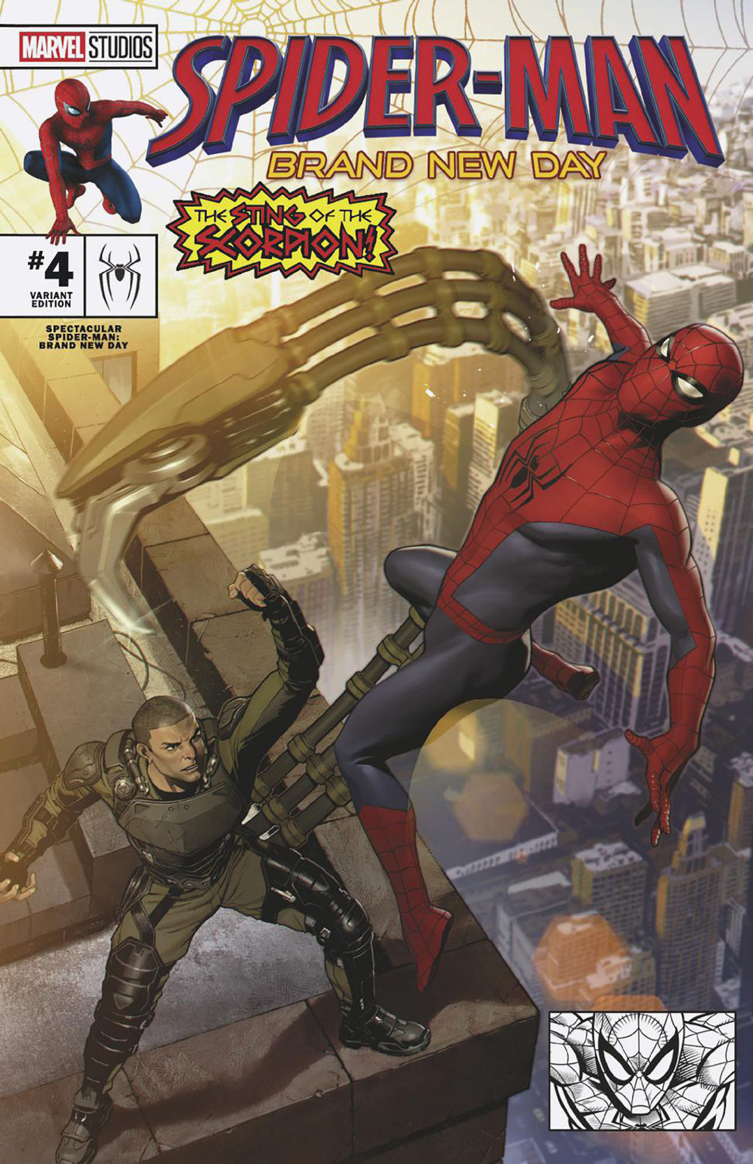 Spectacular Spider-Man Brand New Day #4 Jorge Molina Spider-Man: Brand New Day Marvel Studios Variant
