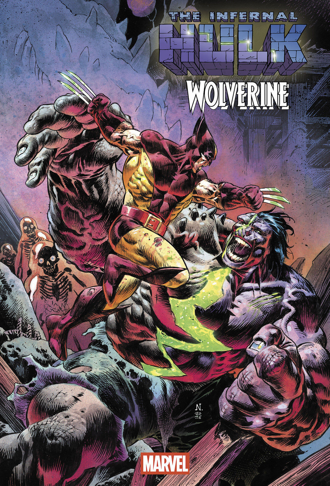 Infernal Hulk vs Wolverine #1