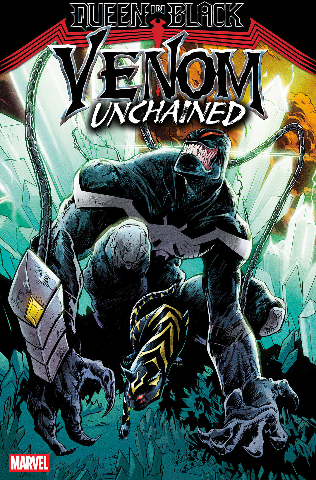 Queen In Black: Venom Unchained #3 Adam Pollina Variant [Queen in Black]